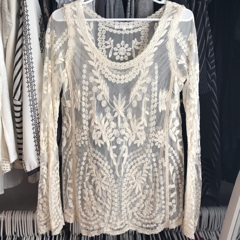 Lace BoHo Top